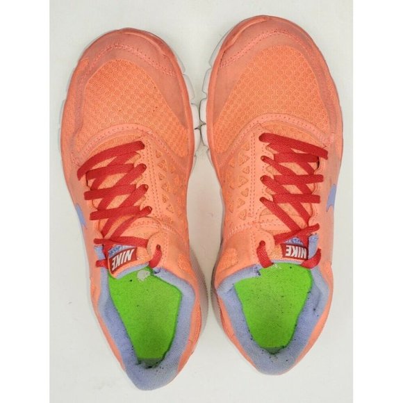 Nike Free 7.0 V2 Orange Low Top Lace Up Running Shoes Womens Size 7.5 - Picture 5 of 7